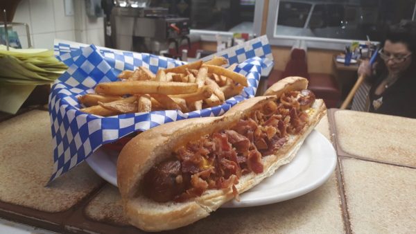 Bacon Cheese Dog
