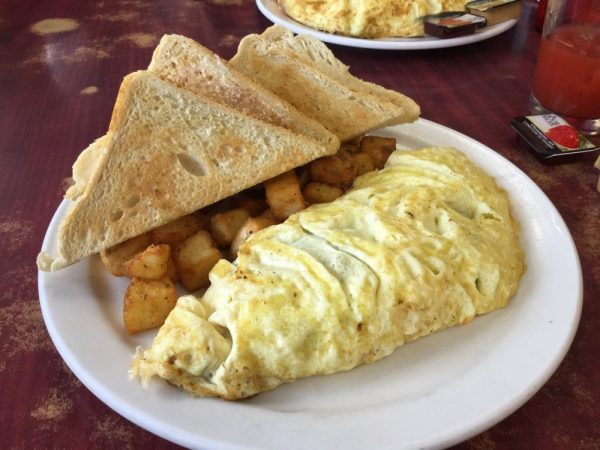 Mushroom & Cheese Omelette