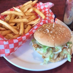 B. B. Q. Chicken Burger