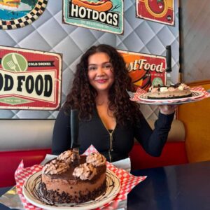 Rockos Table Cake - Oh Baby Chocolate cake